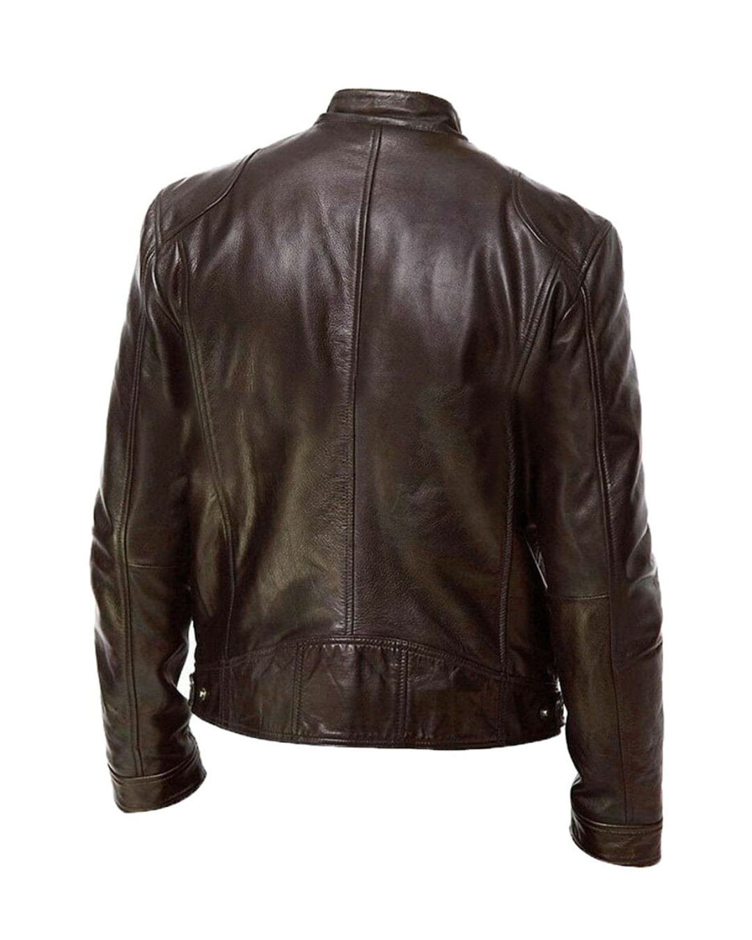 Jaqueta Masculina Racer em Couro Sintético Premium - Loja Romazi