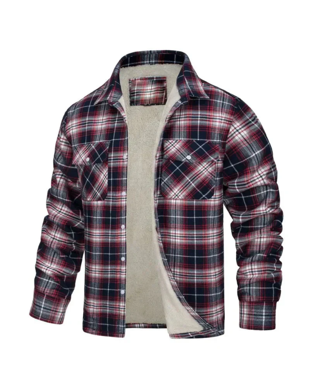 Jaqueta Masculina Xadrez Forrada Estilo Lenhador - Loja Romazi