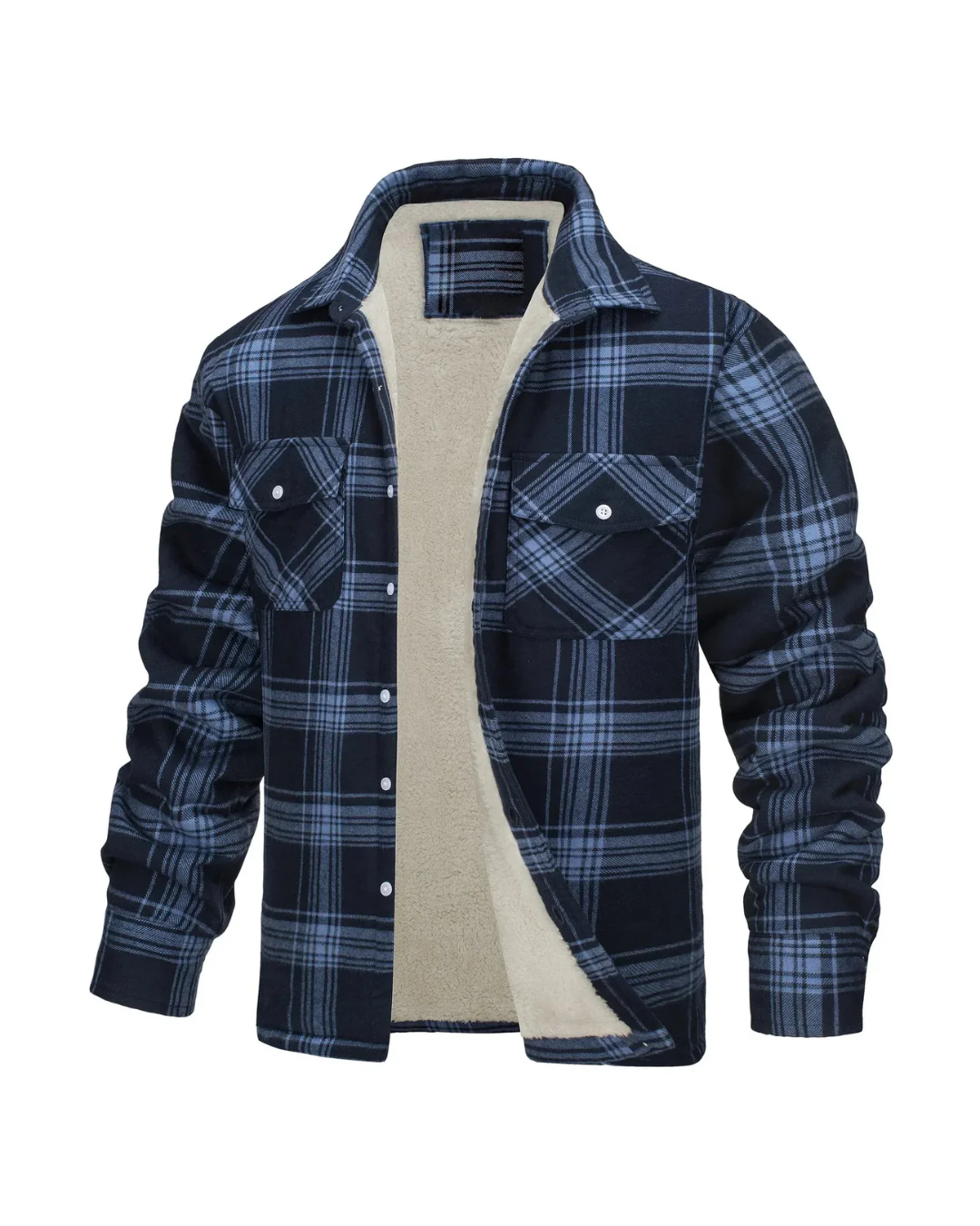 Jaqueta Masculina Xadrez Forrada Estilo Lenhador - Loja Romazi
