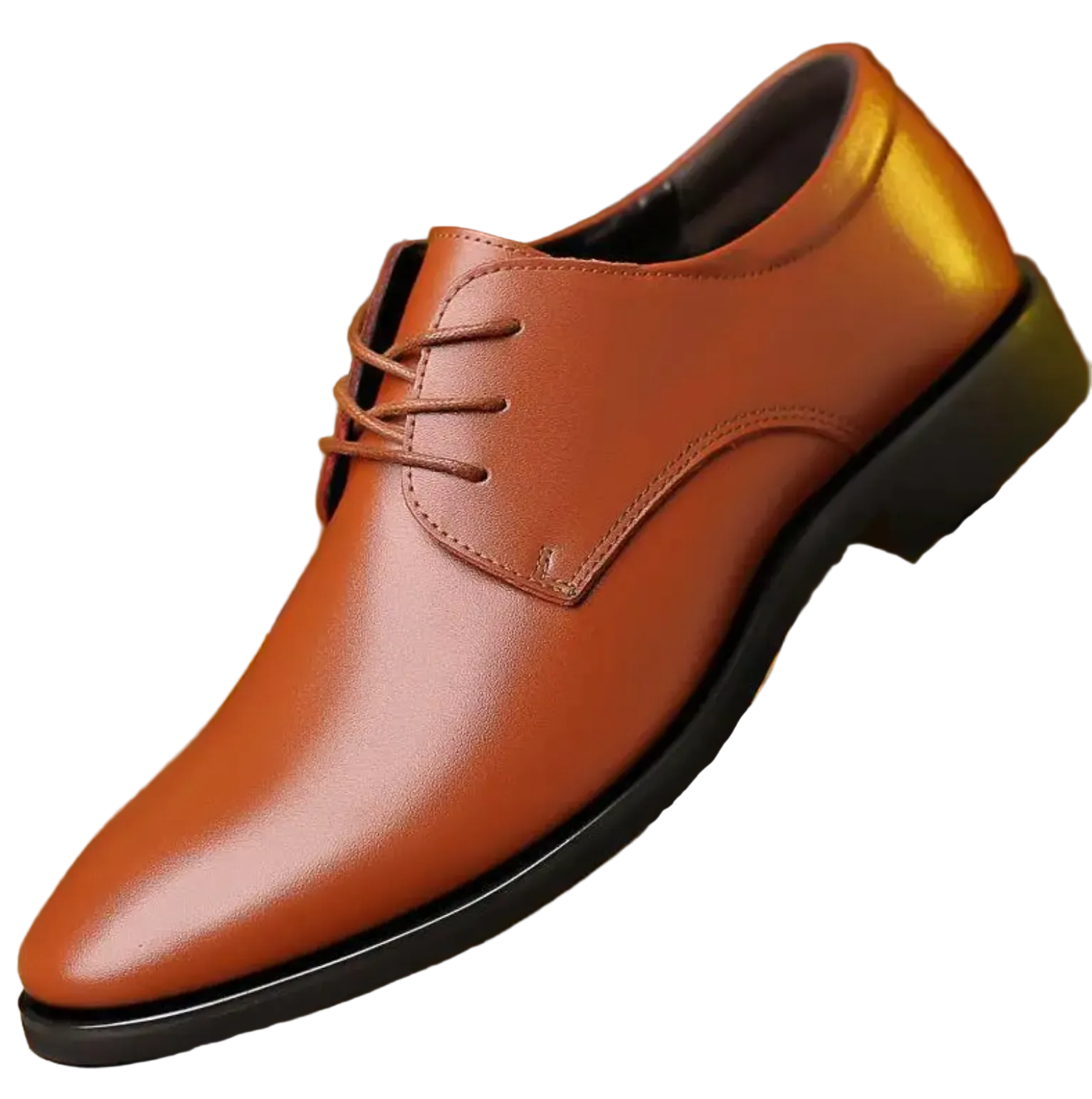 Sapato Social Clássico Masculino em Couro Ecológico - Loja Romazi