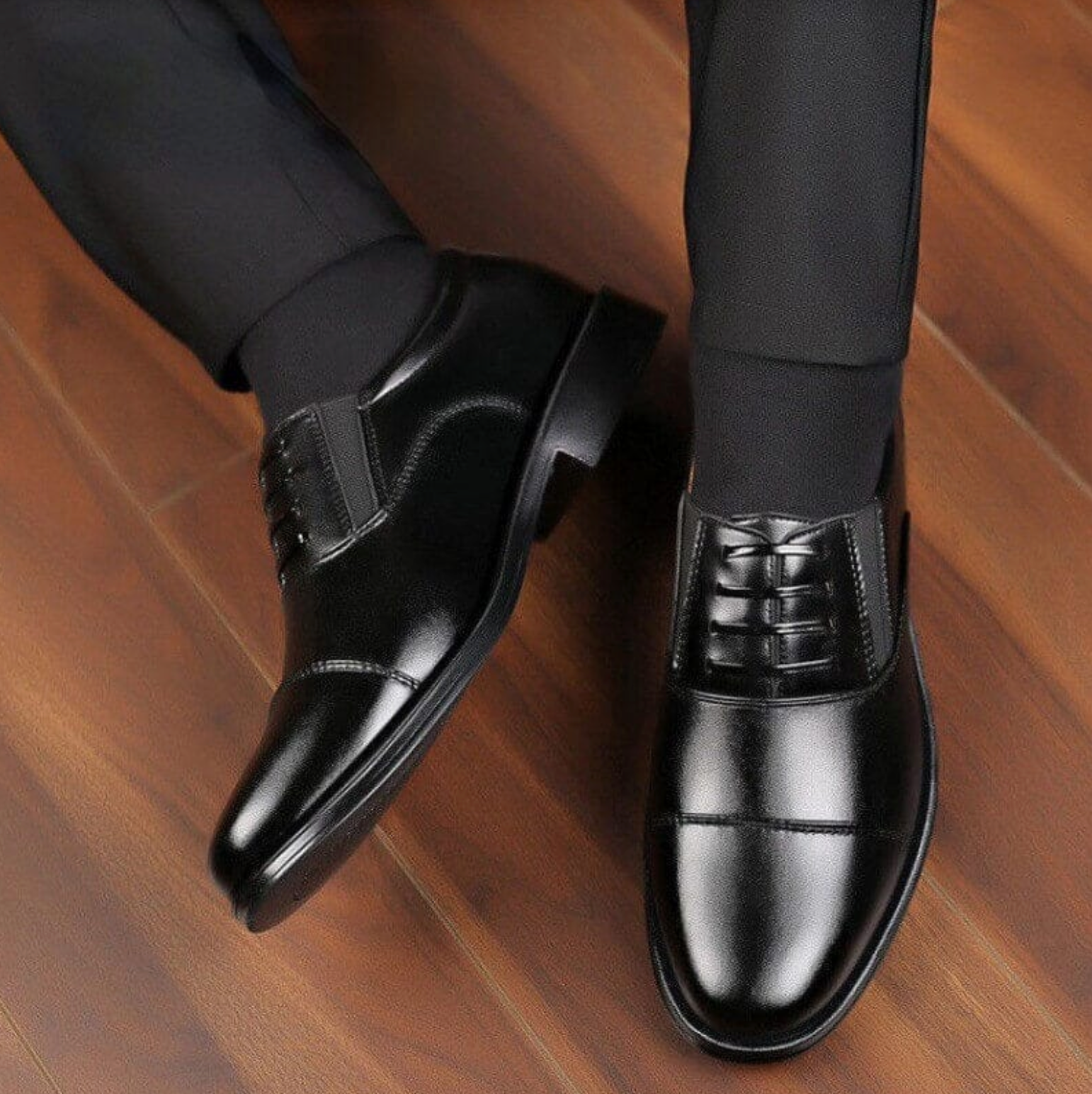 Sapato Social Oxford Masculino Vanguard em Couro - Loja Romazi