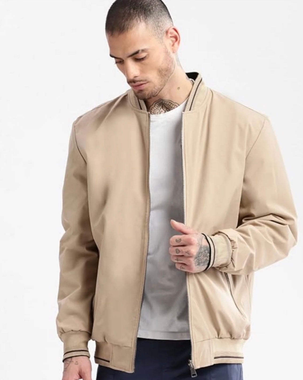 Jaqueta Masculina Prime Madrid Corta-Vento Forrada - Loja Romazi