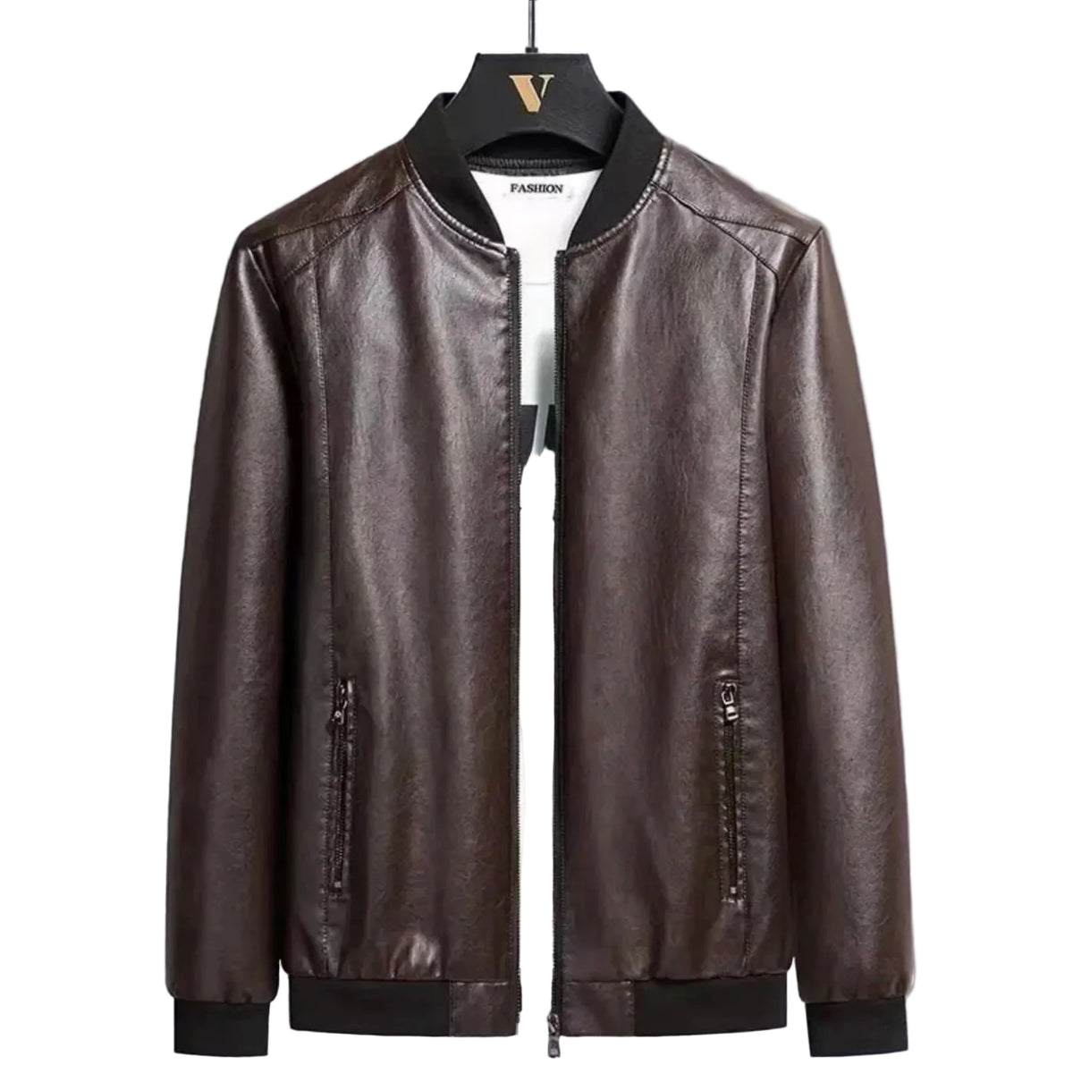 Jaqueta Masculina Taylor em Couro Ecológico Clássica - Loja Romazi