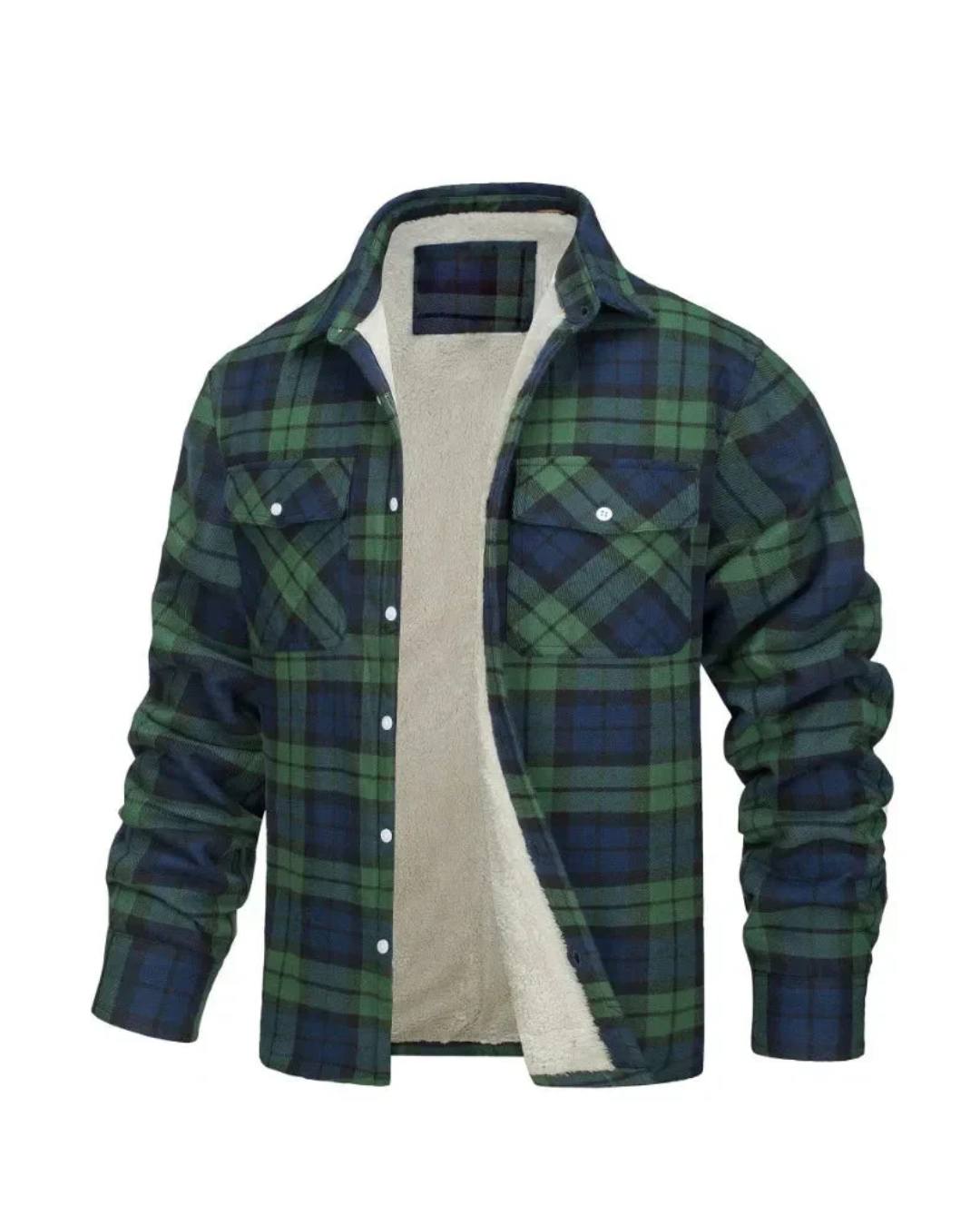 Jaqueta Masculina Xadrez Forrada Estilo Lenhador - Loja Romazi