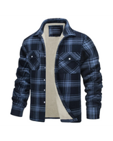 Jaqueta Masculina Xadrez Forrada Estilo Lenhador - Loja Romazi