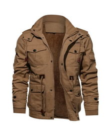 Jaqueta Parka Militar Masculina AlphaMan em Algodão Forrado - Loja Romazi