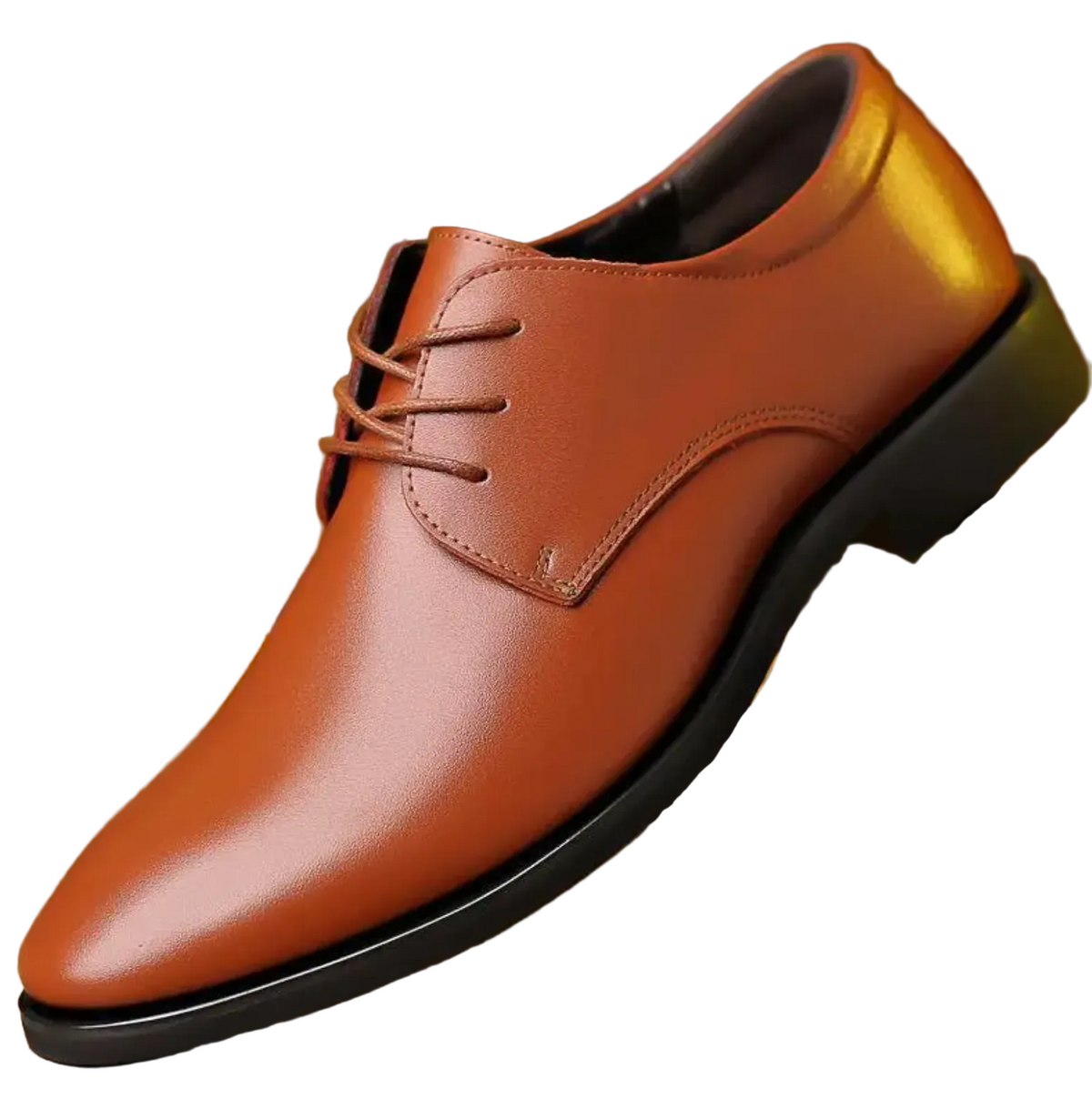 Sapato Social Clássico Masculino em Couro Ecológico - Loja Romazi