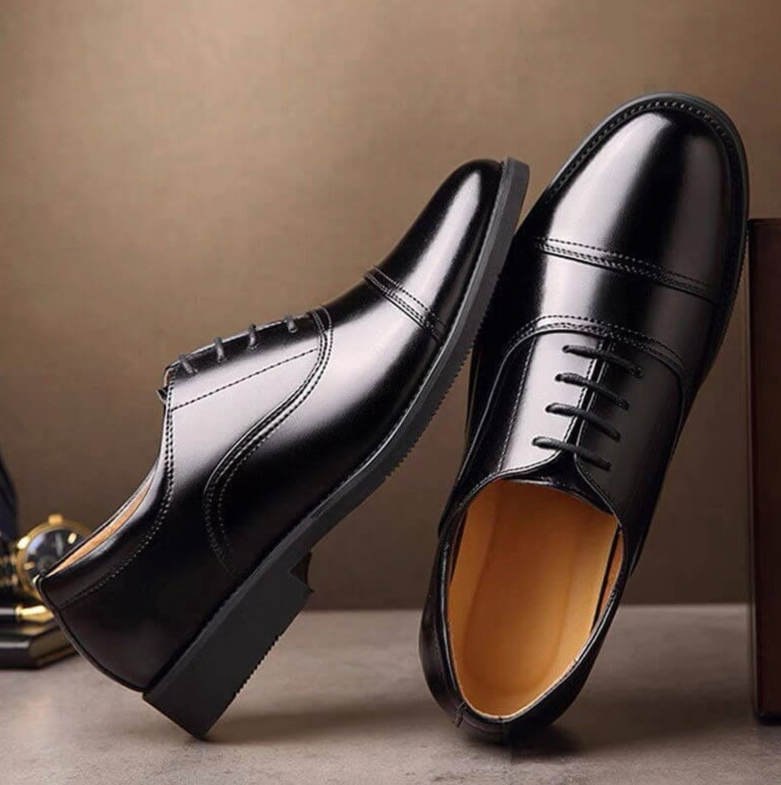 Sapato Social Oxford Masculino Vanguard em Couro - Loja Romazi