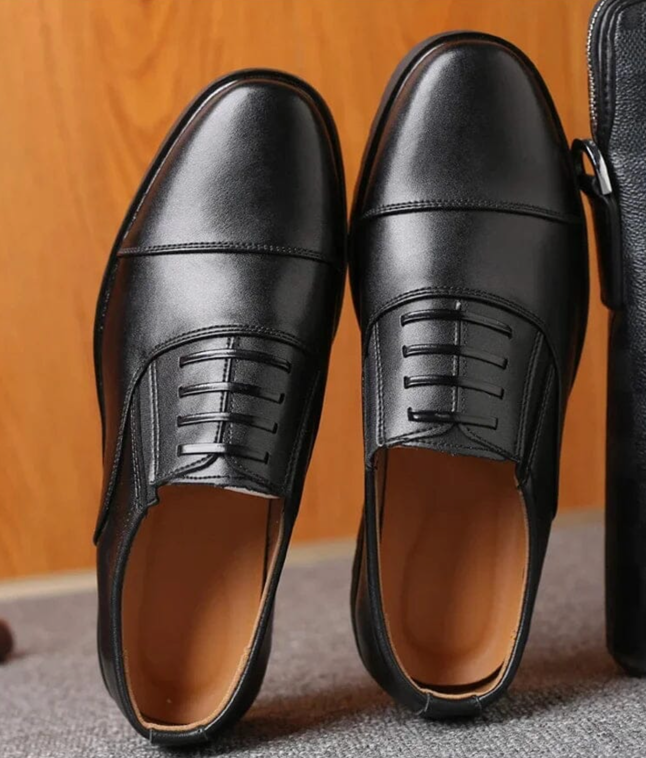 Sapato Social Oxford Masculino Vanguard em Couro - Loja Romazi